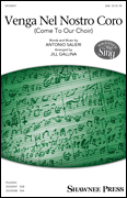 Venga Nel Nostro Coro SAB choral sheet music cover